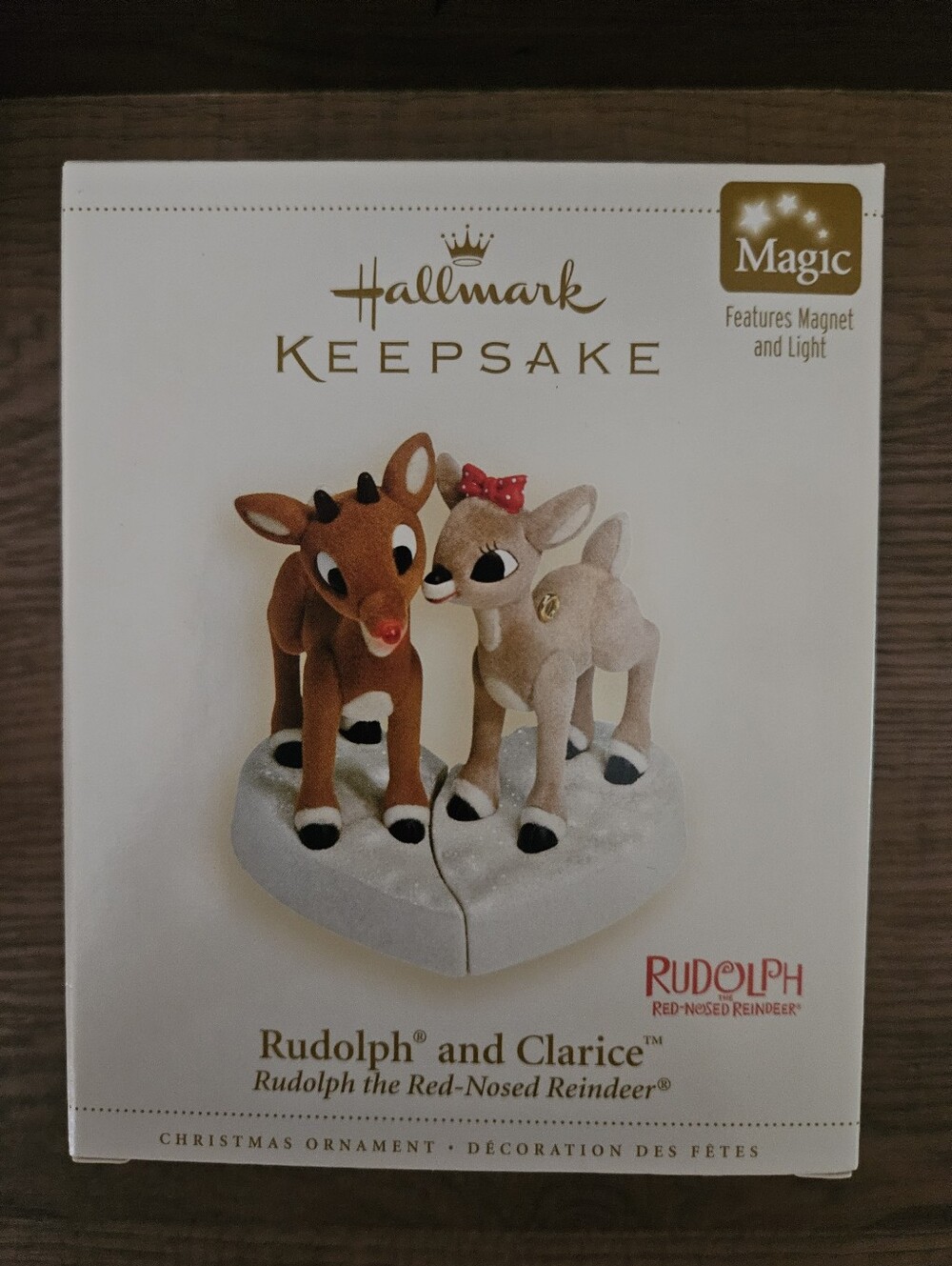2006 HALLMARK Keepsake Ornament Rudolph and Clarice NIB
